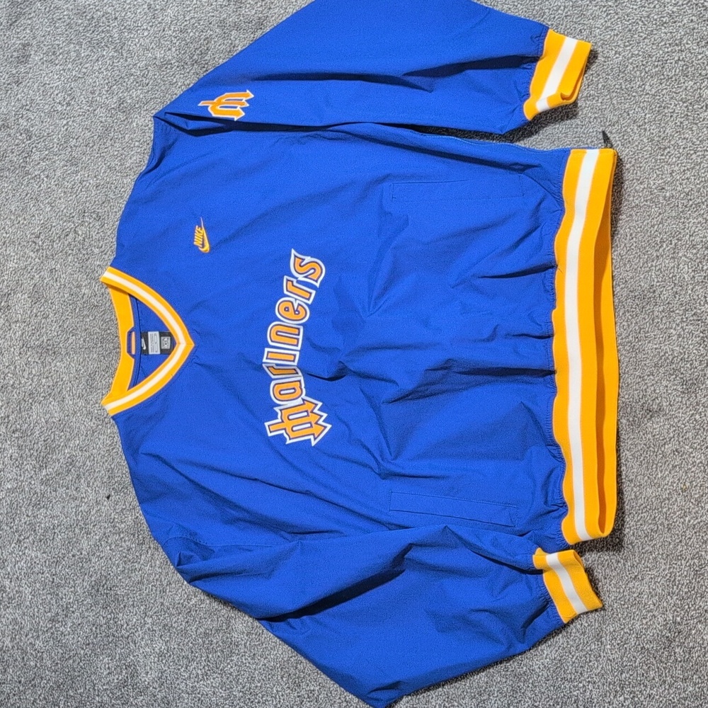 Mariners Nike Cooperstown Windbreaker/Batters Jacket Pullover